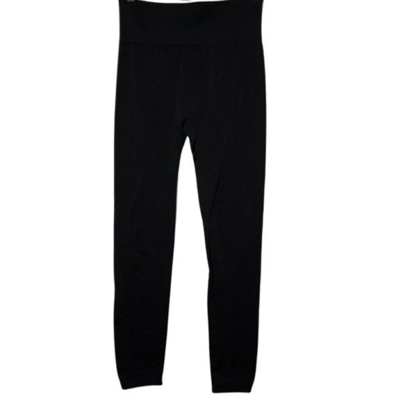 New Directions Missy leggings size small/medium fleece lined black - Picture 2 of 3